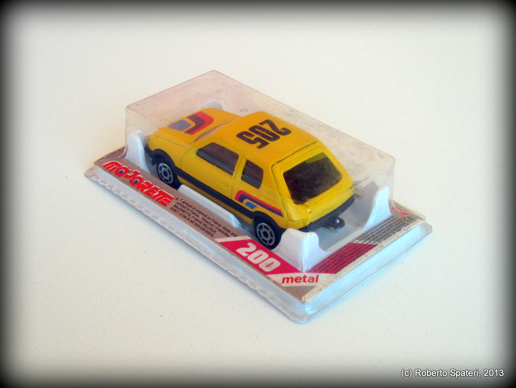Majorette Peugeot 205 GTI (n.281-A)